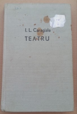 (C486) I.L. CARAGIALE - TEATRU foto
