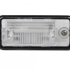 Lampa numar Audi A3 (8p), 05.2003-10.2012, A4 (B6), 11.2000-11.2004, A6 (C6), 05.2004-03.2011, partea Dreapta, Spate, C5W; Omologare: ECE/SAE, DEPO