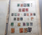 Colecție timbre clasice Persia (Iran) 1886&ndash;1894 pe pagină de album filatelic &ndash; 22 timbre originale -A42
