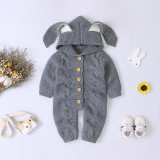 Salopeta crosetata pentru bebelusi - Bunny (Marime Disponibila: 6-9 luni, Superbaby