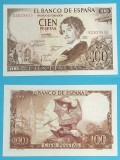 Spania (p#150) 100 Pesetas 1965 &#039;Doamnă Romantică&#039; aUNC+ serie: E2629855