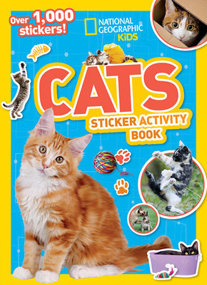 National Geographic Kids Cats Sticker Activity Book foto