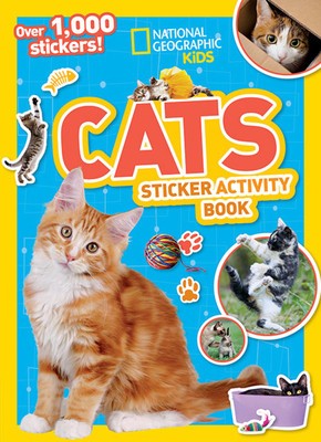 National Geographic Kids Cats Sticker Activity Book foto