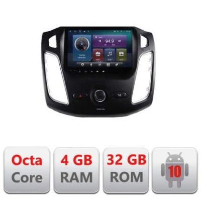 Navigatie Ford Focus C-150 Octa Core cu Android Radio Bluetooth Internet GPS WIFI 4+32GB CarStore Technology foto