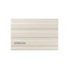 SSD Extern Samsung T7 Shield 1TB, USB 3.2 Gen 2, 1050MB/s, Bej, Rezistent la Apa si Praf