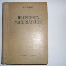 Rezistenta Materialelor Vol. 1 - N.m Beleaev ,552068