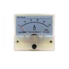 Ampermetru analogic de panou 50A curent continuu