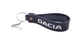 Breloc chei auto din Softpvc tip Dacia 100x20mm, Oem