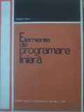 ELEMENTE DE PROGRAMARE LINIARA-ERNEST DANI-110818