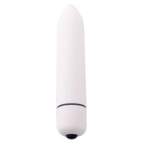 Vibratoare glont - Toyz4Lovers Clasice Glont Vibrator Alb Tinteste Placerea Atinge Orgasmul