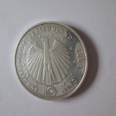 Germania 10 Euro 2003 comem:Camp.Mondial Fotbal argint 925,diam.=32 mm,gr.=18 gr