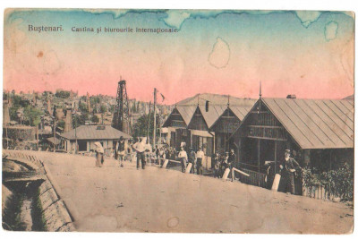 SV * Valea Prahovei * Bustenari * CANTINA SI BIROURILE INTERNTIONALE * 1903 foto
