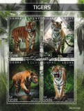 Sierra Leone 2019 - Tigri/Bloc - Timbre Straine Fauna, Animale Salbatice, Blocuri Tematice