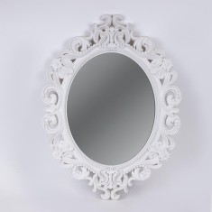 Oglinda perete White Baroque 59 cm x 78 cm