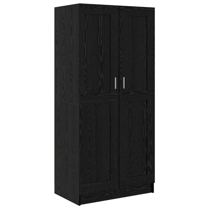 vidaXL Dulap cu raft Stejar negru 82.5 x 51.5 x 180 cm Lemn compozit 875163