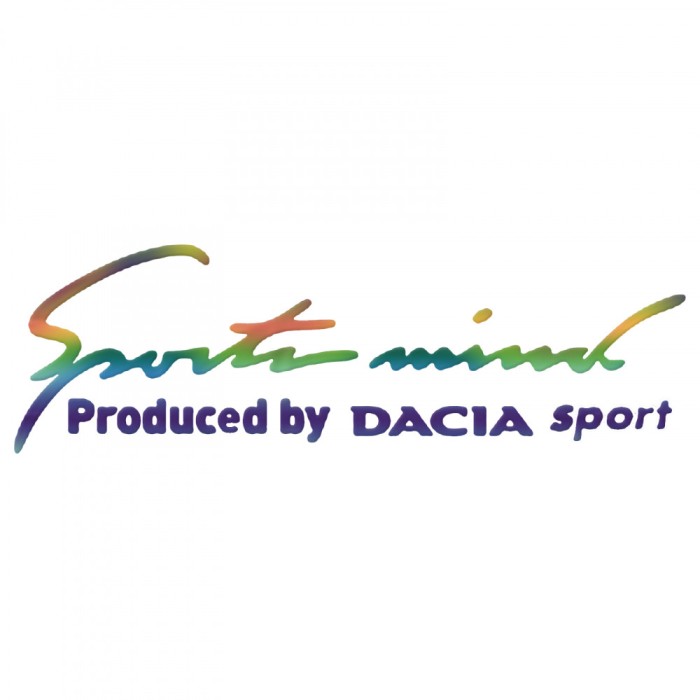Sticker Auto , zDacia Sport Mind, , Autocolant Personalizat Rezistent