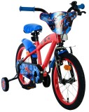 Bicicleta copii Marvel Spiderman 16 inch, pentru baieti, culoare rosu, frana de... Cod:20582-CB16