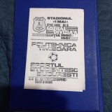 Program Poli Timisoara - Sportul Stud.