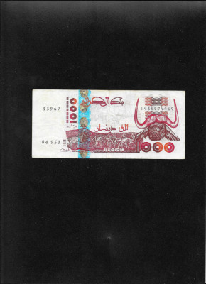 Algeria 1000 dinars 1998 seria1435904469 foto