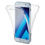 Husa de protectie Dual TPU Vers. 2 pentru Samsung Galaxy S7 Edge, transparenta, Transparent