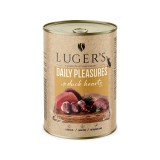 LUGER&#039;S Hrana Umeda Pisici Inimi Rata 400g - Conserva Premium Fara Cereale, Vitamina E, Taurina, Digestie Usoara
