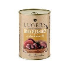 LUGER 039;S HRANA UMEDA CONSERVA PISICI CU INIMI DE RATA 400G