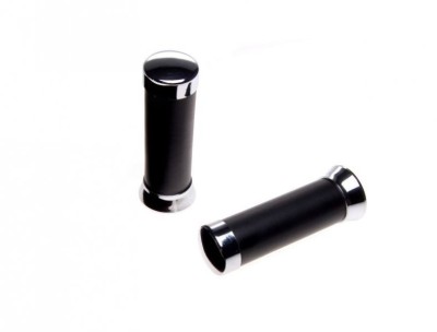 Mansoane moto metal si cauciuc 0492, culaore negru Cod Produs: MX_NEW AB3304 foto