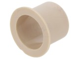 Manşon alunecător cu flanşă &Oslash;14mm, &Oslash;12mm, lungime 17mm
