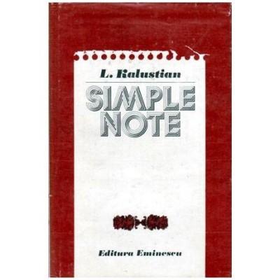 L. Kalustian - Simple note - 104242 foto