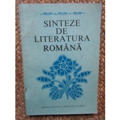 Viorel Alecu - Sinteze de literatura romana