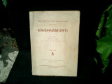 Trei cicluri de cuvantari rostite de Krishnamurti in anii 1934 si 1936 (cu o schita biografica) volumul 5