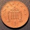 1 penny Marea Britanie 2009