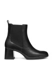 Geox cizme D WALK PLEASURE 55 culoarea negru, cu toc drept, D56XBC 00081 C9999