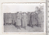 Bnk foto Militari - anii 40 - ruptura in partea dreapta, Alb-Negru, Romania 1900 - 1950, Militar