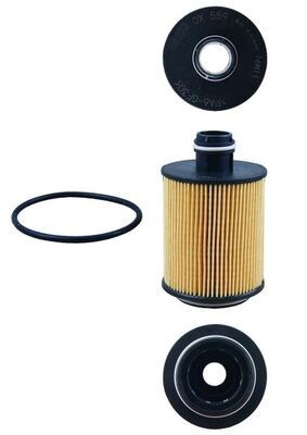 MAHLE OX 559D Filtru ulei foto