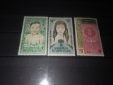 TIMBRE LAOS 1962, Nestampilat