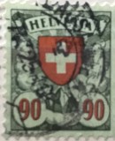 Timbre Helvetia-Elvetia Interbelica TMB1CH 90