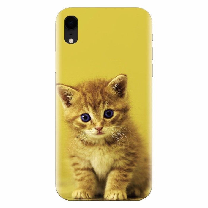 Husa silicon pentru Apple Iphone XR, Baby Kitten