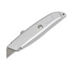 Cutter Profesional Metalic cu Lama Retractabila, Aluminiu, 16cm, Blocare Siguranta