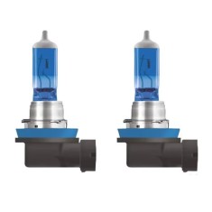 Set 2 becuri Auto halogen H11, 55W bec, 12V, lumina alba 5000K, BZRSH