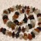 COLIER vintage din MULTIPLE PIETRE SEMIPRETIOASE de efect SPLENDID si IMPECABIL