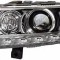 Far Audi A6 (C6) 10.2008-03.2011 TYC fata dreapta daytime running light tip bec D3S+H7+LED xenon, fara balast