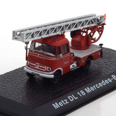 Macheta Mercedes Benz L319 DL 18 1961 Pompieri Germania - DeAgostini 1/72