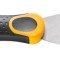 Spaclu din oțel 40mm cu m&acirc;ner cauciucat Hardex, pentru lucrări de finisaj precise