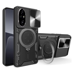Husa Honor 200 Pro Antisoc cu Protectie Camera Negru TCGP foto
