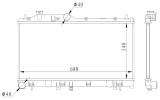 NRF 59116 Radiator, racire motor