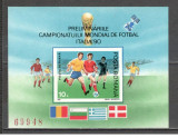 Romania.1990 C.M. de fotbal ITALIA-Bl. DR.524, Nestampilat