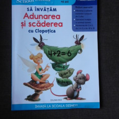 Sa invatam adunarea si scaderea cu Clopotica, matematica, clasa intai +6 ani