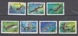 A12 S6 1 - Timbre foart vechi - Tanzania - specii marine