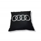 Cumpara ieftin Perna personalizata, sigla Audi 45 x 45, bumbac Magrot 20091 negru